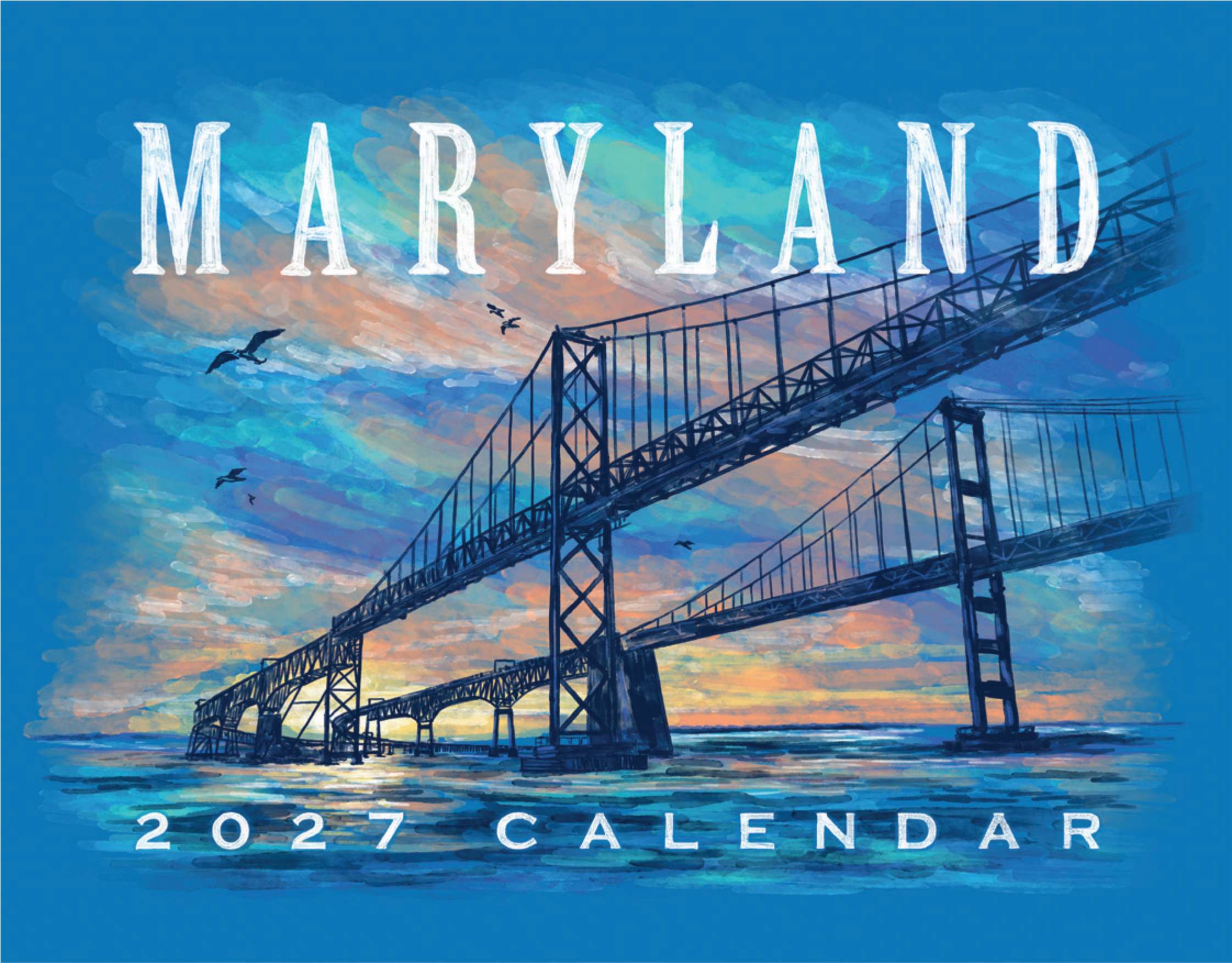 Maryland 2027 Wall Calendar